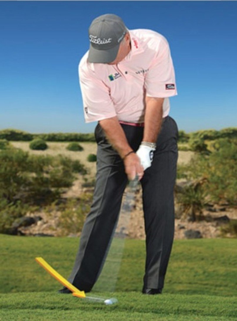 Butch hitting from the rough